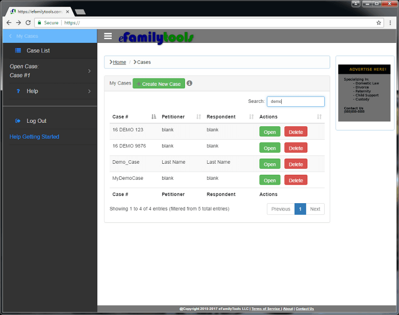EFamilyTools Kansas Child Support Calculator And Legal Forms
